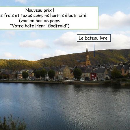 Villa Le Bateau Ivre Fumay Exterior foto